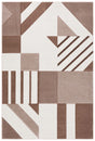 Safavieh Hollywood 4'-0" x 6'-0" Rug in Ivory / Brown