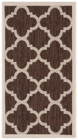 Safavieh Courtyard 2'-0" x 3'-7" Rug in Dark Brown