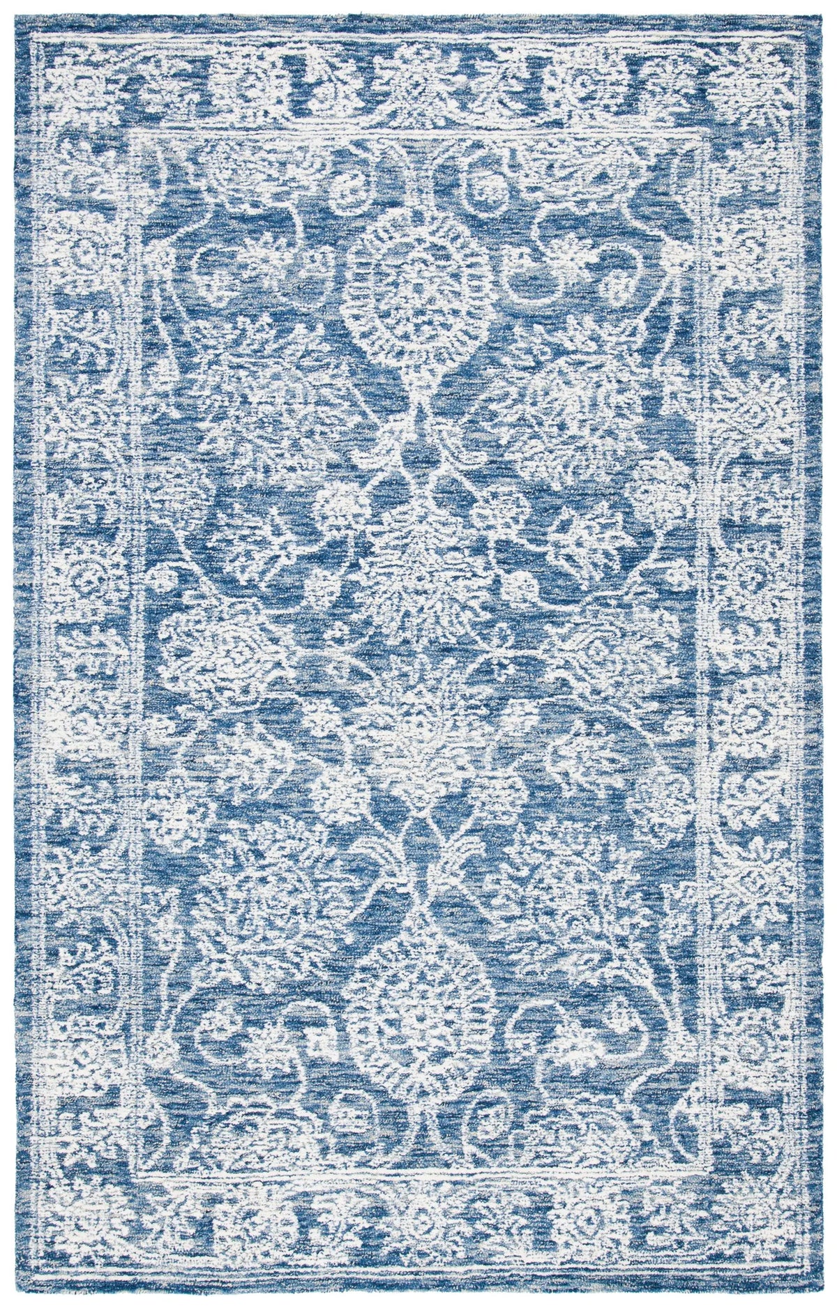 Safavieh Metro 4'-0" x 6'-0" Rug in Natural / Blue