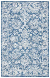 Safavieh Metro 4'-0" x 6'-0" Rug in Natural / Blue