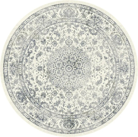 Dynamic Rugs Ancient Garden 57109 Cream Rugs - Round