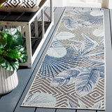 Safavieh Cabana 2'-0" x 10'-0" Rug in Ivory / Navy