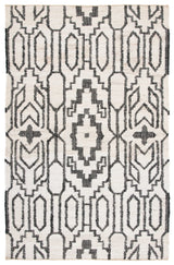 Safavieh Natural Fiber 4'-0" x 6'-0" Rug in Ivory / Black
