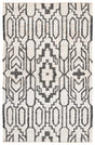 Safavieh Natural Fiber 4'-0" x 6'-0" Rug in Ivory / Black