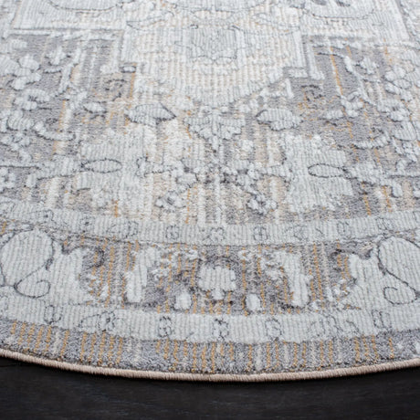 Safavieh Martha Stewart Sabrina 5'-0" x 5'-0" Rug in Grey / Beige
