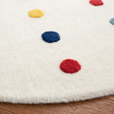 Safavieh Safavieh Kids 5'-0" x 5'-0" Rug in Ivory