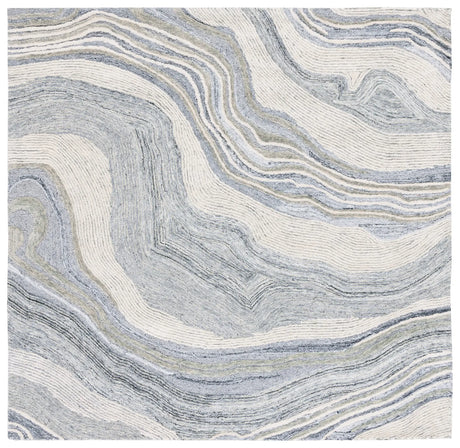Safavieh Fifth Avenue 6'-0" x 6'-0" Rug in Grey / Ivory
