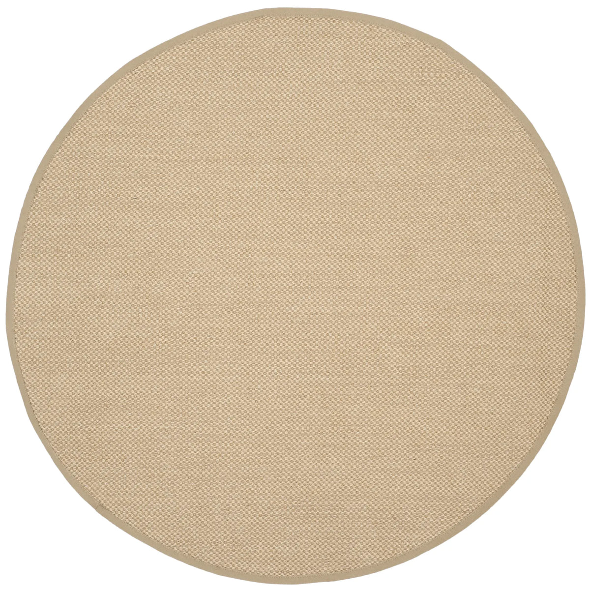 Safavieh Natural Fiber 6'-0" x 6'-0" Rug in Maize / Linen