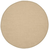 Safavieh Natural Fiber 6'-0" x 6'-0" Rug in Maize / Linen