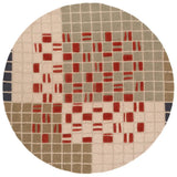 Safavieh Genre 6'-0" x 6'-0" Rug in Grey / Red