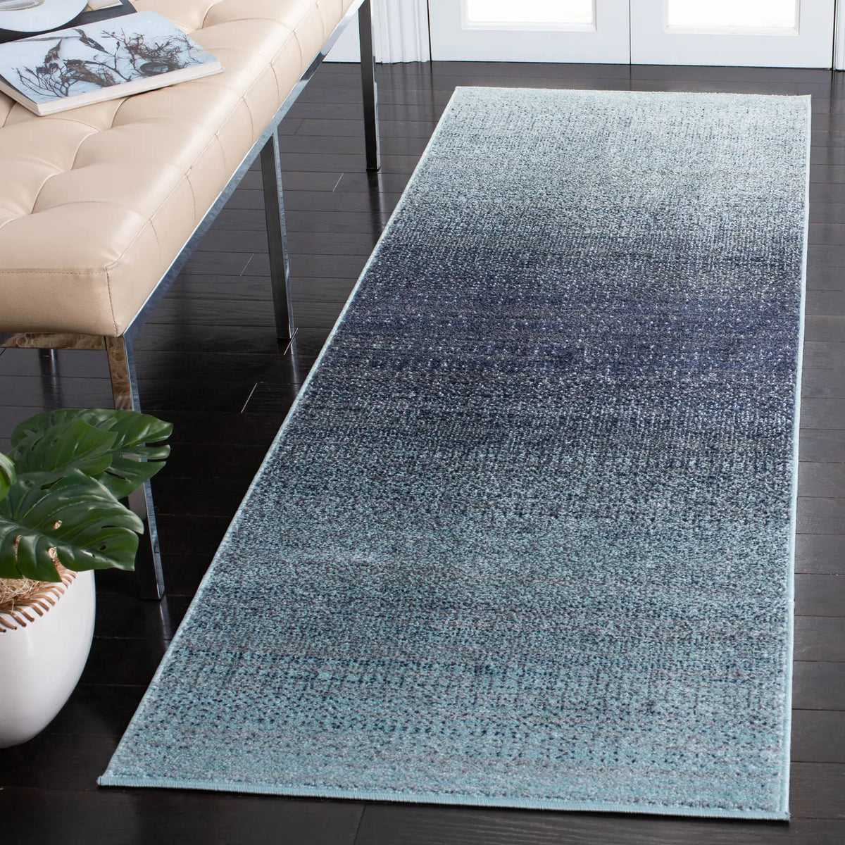 Safavieh Adirondack 2'-6" x 8'-0" Rug in Purple / Grey