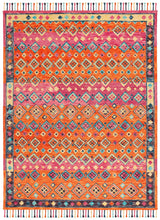 Safavieh Aspen 10'-0" x 14'-0" Rug in Orange / Fuchsia