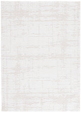 Safavieh Rumi Shag 4'-0" x 6'-0" Rug in Ivory / Light Beige