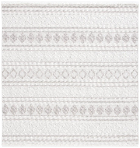 Safavieh Lotus 6'-7" x 6'-7" Rug in Ivory / Beige