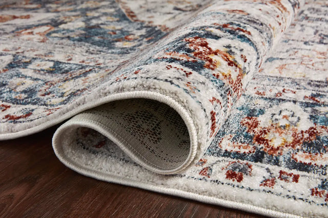 Loloi Samra Sam-09 Ivory/Denim Rugs - pile height