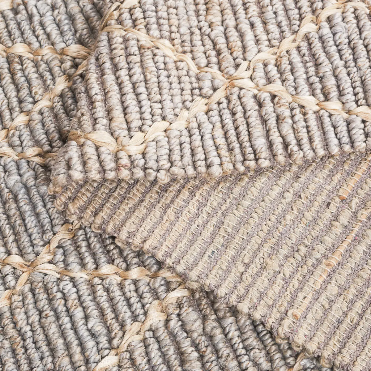 Safavieh Natural Fiber 4'-0" x 6'-0" Rug in Silver