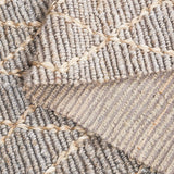 Safavieh Natural Fiber 4'-0" x 6'-0" Rug in Silver