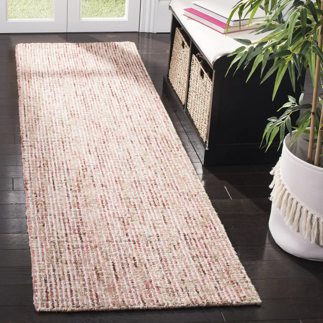 Safavieh Abstract 2'-3" x 10'-0" Rug in Beige / Rust