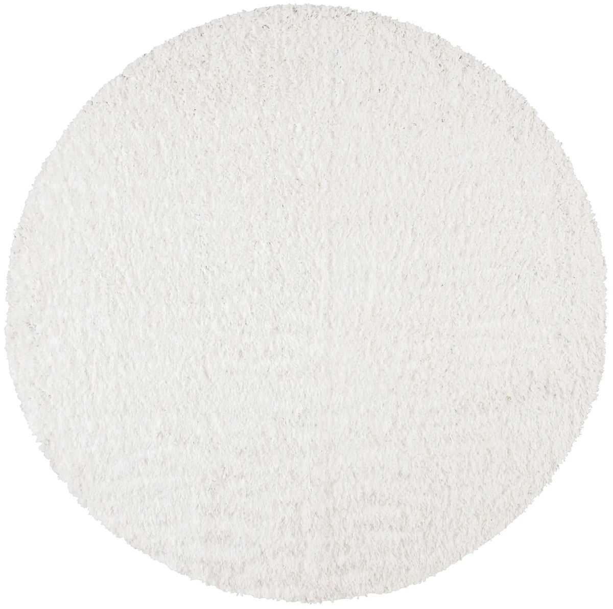 Safavieh August Shag 5'-0" x 5'-0" Rug in White