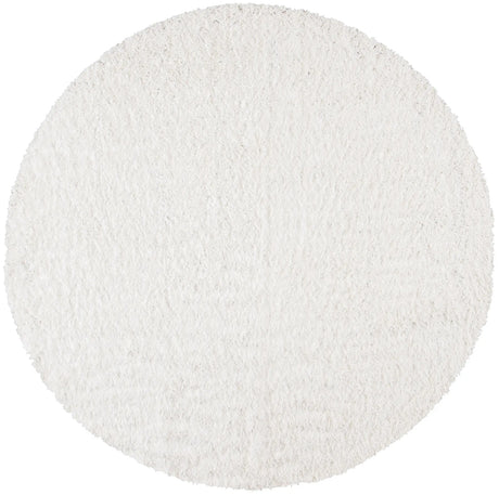 Safavieh August Shag 5'-0" x 5'-0" Rug in White