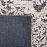 Safavieh Roslyn 4'-0" x 6'-0" Rug in Dark Grey / Ivory