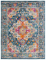 Safavieh Madison 10'-0" x 14'-0" Rug in Teal / Fuchsia