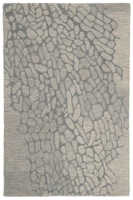 Safavieh Blossom 4'-0" x 6'-0" Rug in Grey / Grey