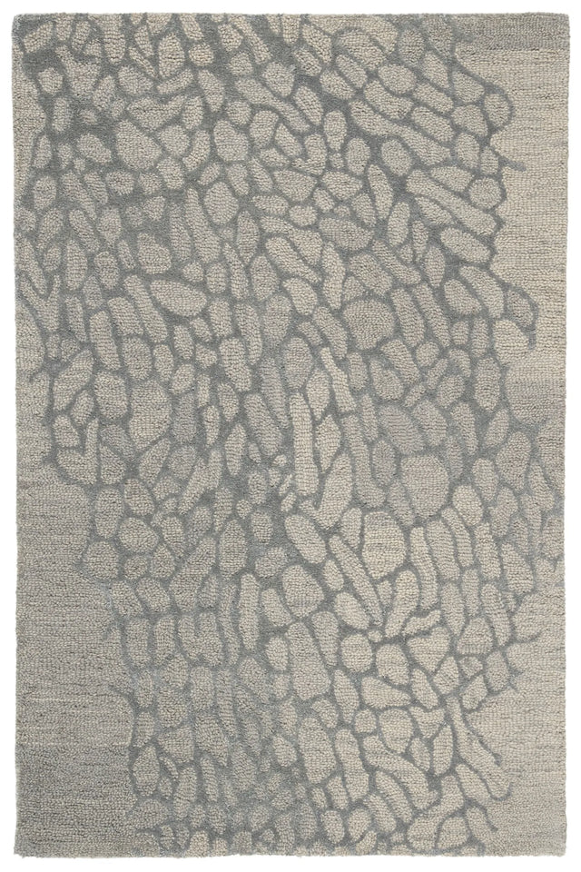 Safavieh Blossom 4'-0" x 6'-0" Rug in Grey / Grey