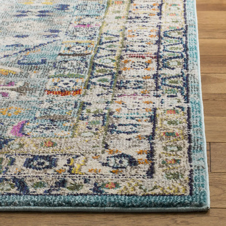 Safavieh Monaco 5'-1" x 7'-7" Rug in Blue / Light Grey