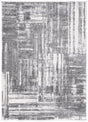 Safavieh Ravine Shag 4'-0" x 6'-0" Rug in Dark Grey / Ivory