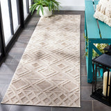 Safavieh Global 2'-2" x 8'-0" Rug in Beige / Ivory