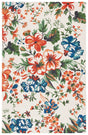 Safavieh Jardin 4'-0" x 6'-0" Rug in Ivory / Orange