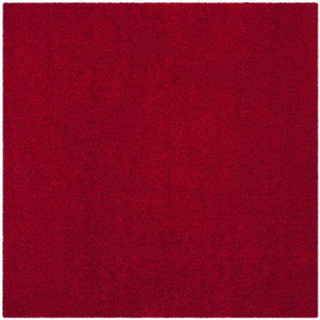 Safavieh Sgl-Laguna Shag 6'-7" x 6'-7" Rug in Red