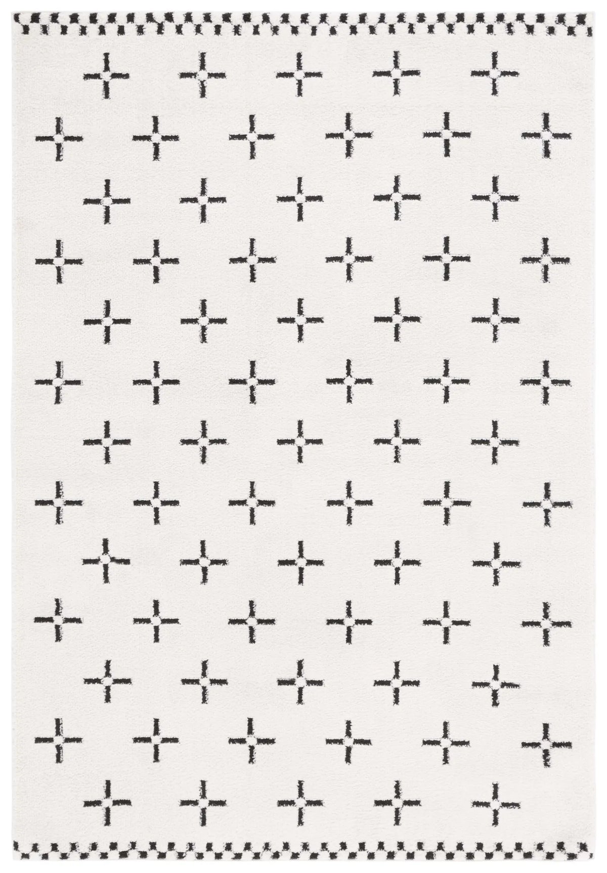 Safavieh Melody 4'-0" x 6'-0" Rug in Ivory / Black