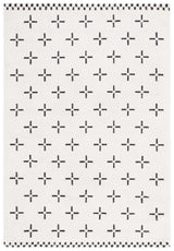 Safavieh Melody 4'-0" x 6'-0" Rug in Ivory / Black