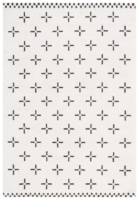 Safavieh Melody 4'-0" x 6'-0" Rug in Ivory / Black