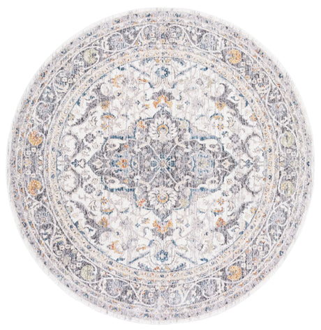 Safavieh Olympia 6'-0" x 6'-0" Rug in Grey / Ivory
