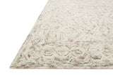 Loloi Ziva Zv-01 Neutral Rugs - rug corner