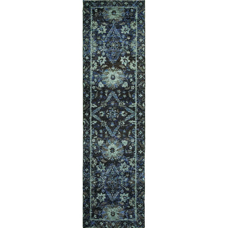 Oriental Weavers Sphinx Andorra 7124A Navy/Blue Rugs - runner