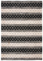Safavieh Natural Fiber 4'-0" x 6'-0" Rug in Black / Ivory