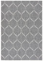 Safavieh Beach House 4'-0" x 6'-0" Rug in Charcoal / Grey