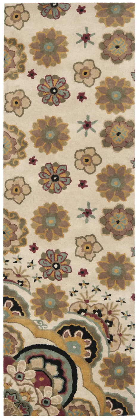 Safavieh Soho 2'-6" x 8'-0" Rug in Ivory / Multi