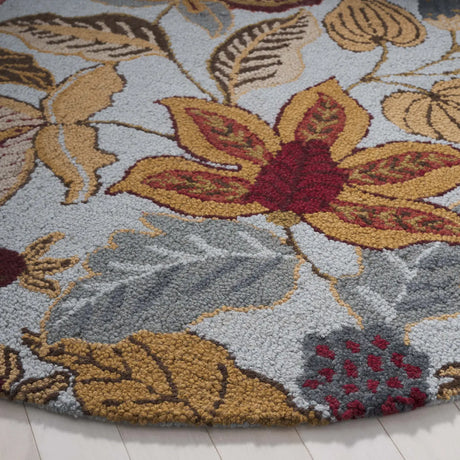 Safavieh Blossom 6'-0" x 6'-0" Rug in Blue / Multi