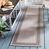 Safavieh Lakeside 200 2'-3" x 8'-0" Rug in Beige / Brown