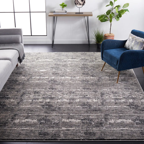 Safavieh Lurex 100 10'-0" x 14'-0" Rug in Black / Grey