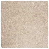 Safavieh Sga-Athens Shag 6'-7" x 6'-7" Rug in Beige