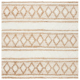 Safavieh Natural Fiber 6'-0" x 6'-0" Rug in Beige / Ivory