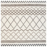 Safavieh Glamour 6'-0" x 6'-0" Rug in Ivory / Grey