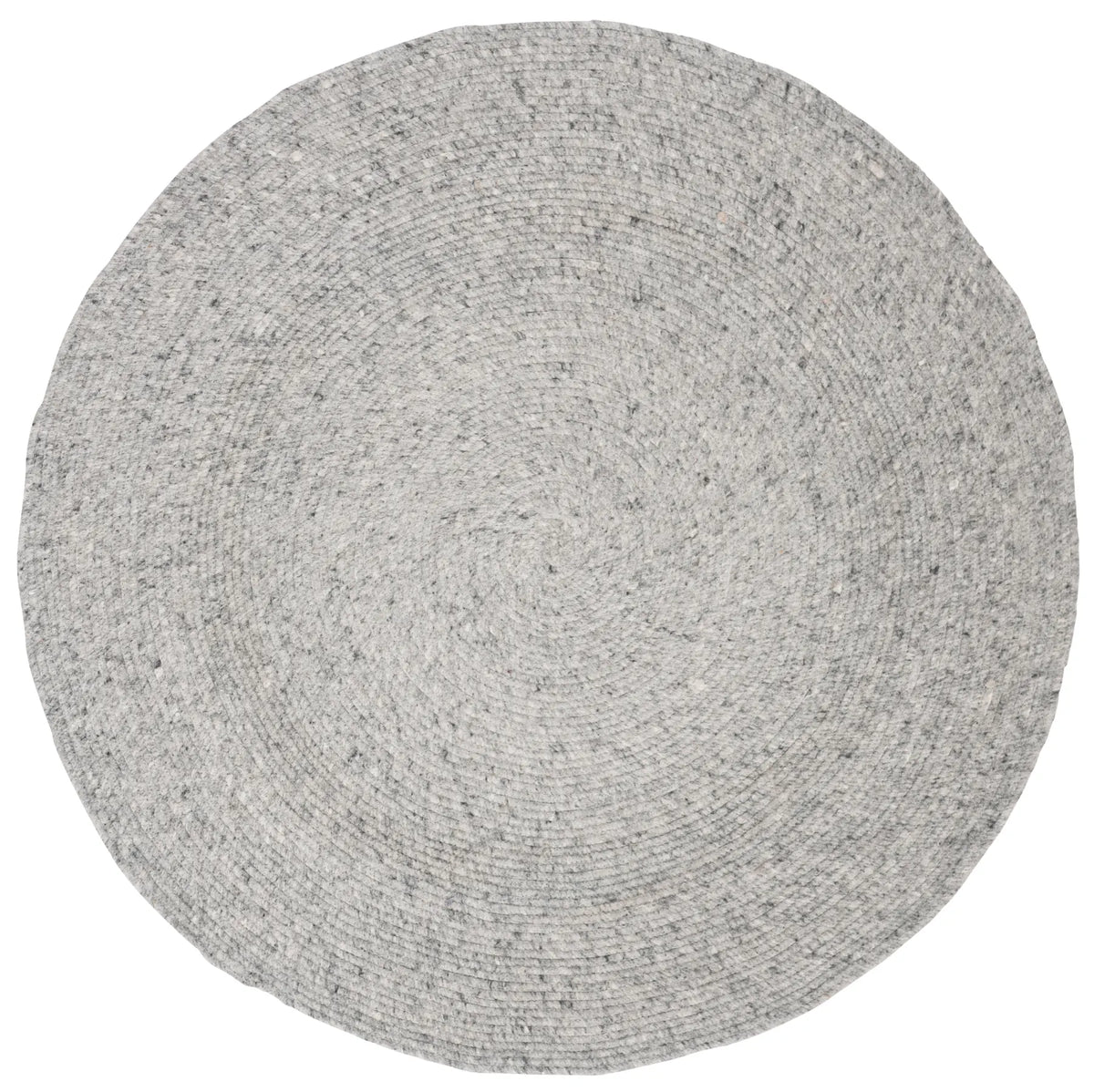 Safavieh Braided 3'-0" x 3'-0" Rug in Grey