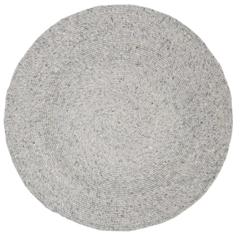 Safavieh Braided 3'-0" x 3'-0" Rug in Grey